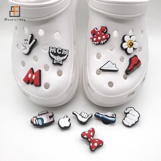 Jibbitz Crocs Pins รูปดาวขนาดเล็กสําหรับตกแต่งรองเท้าเด็ก