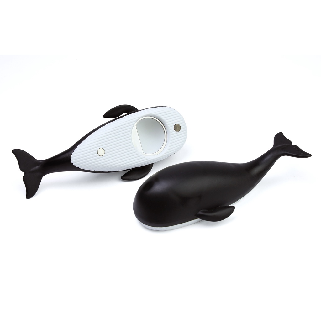Moby Whale Bottle Opener ที่เปิดขวด ดีไซน์ วาฬ มีแม่เหล็กติดตู้เย็น Qualy (ควอลี่)