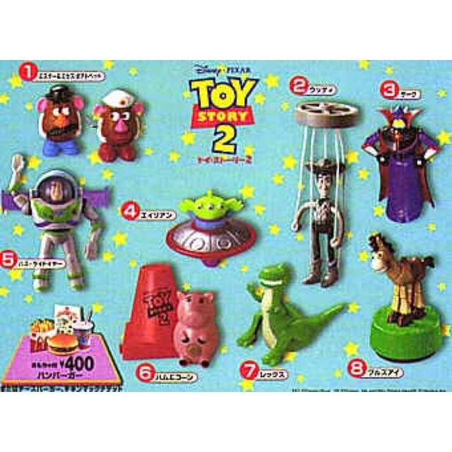 ชุด Toy Story 2 ของเล่นแมคโดนัลด์ McDonald Happy Meal