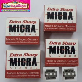 ใบมีดขูดส้นเท้า เอาไว้เปลี่ยนใบเดิมที่มันไม่คม 1กล่องมี 10ใบ ราคา 30บาท
