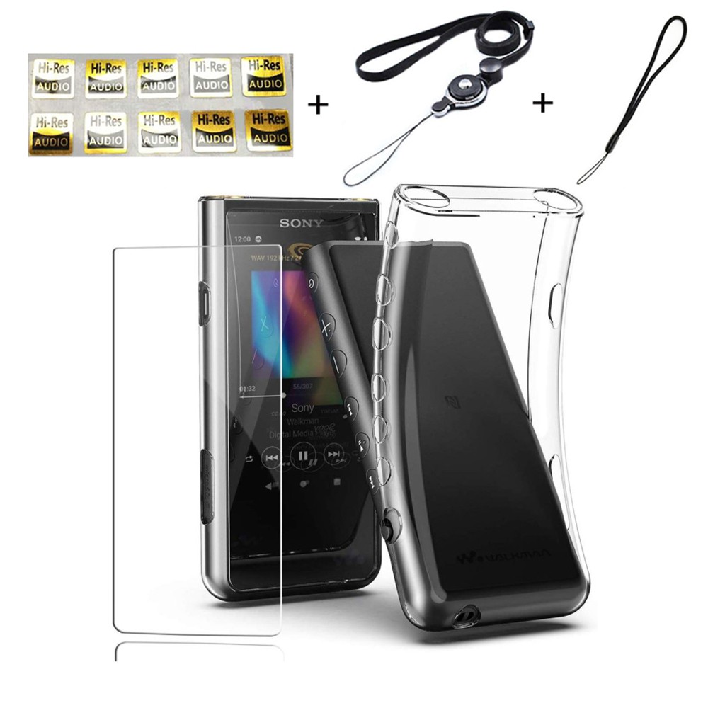 Soft Clear TPU ป้องกันผิวสําหรับ Sony Walkman NW-ZX500 ZX505 ZX507