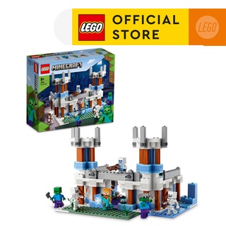 LEGO® Minecraft® 21186 The Ice Castle Building Kit (499 Pieces)