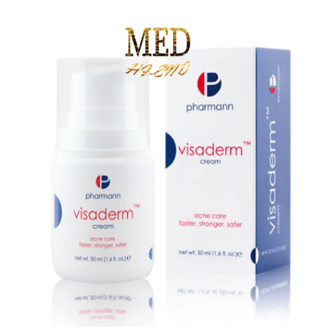 Pharmann Visaderm Cream คุมมัน ลดสิวอักเสบ สิวอุดตัน ที่ต้นเหตุ จากโปแลนด์ อย.ไทย