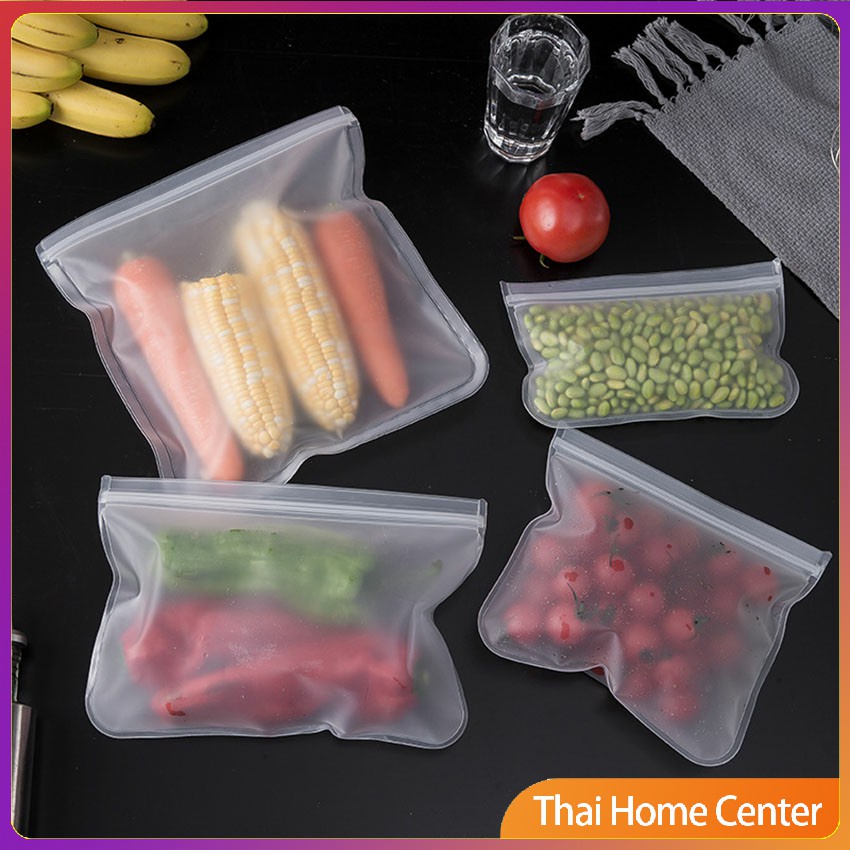 ถุงถนอมอาหารแบบปิดผนึกด้วย EVA เป็นมิตรกับสิ่งแวดล้อม ถุงเก็บความสด Food preservation bag
