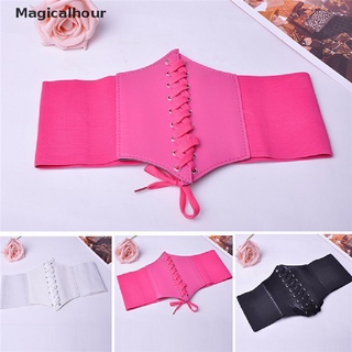 Magicalhour Cincher 5 สี เอวกว้าง เข็มขัด ลูกไม้ ผู้หญิง ใต้อก รูปร่าง รัดตัว Codok