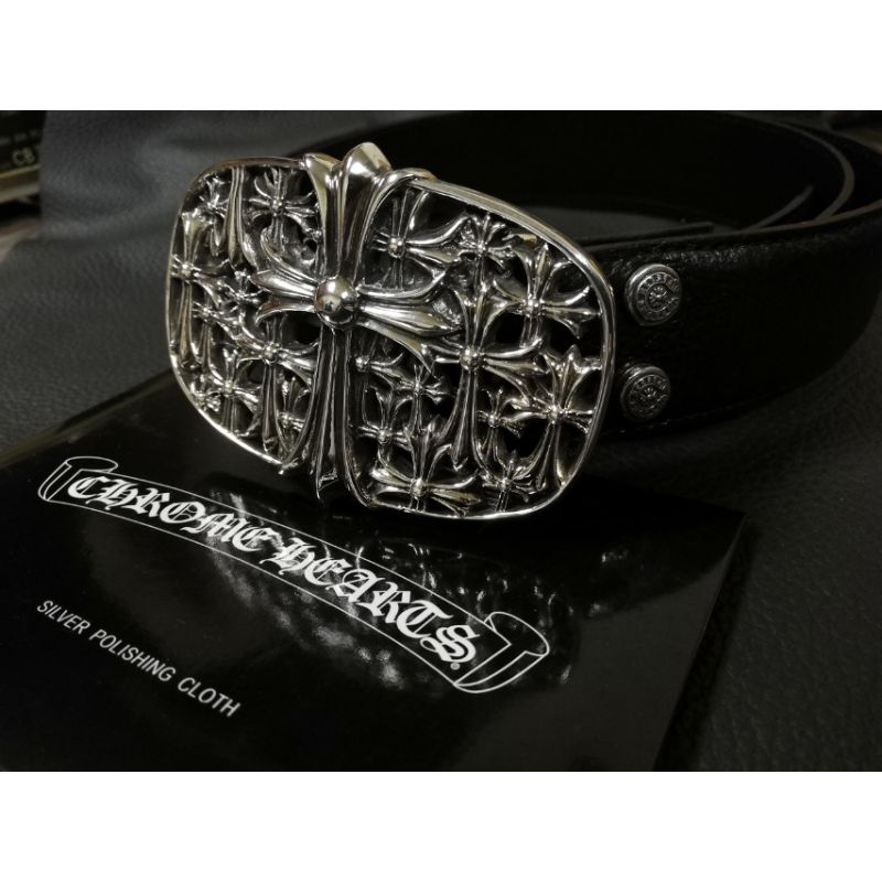 เข็มขัด chrome hearts  cemetery belt