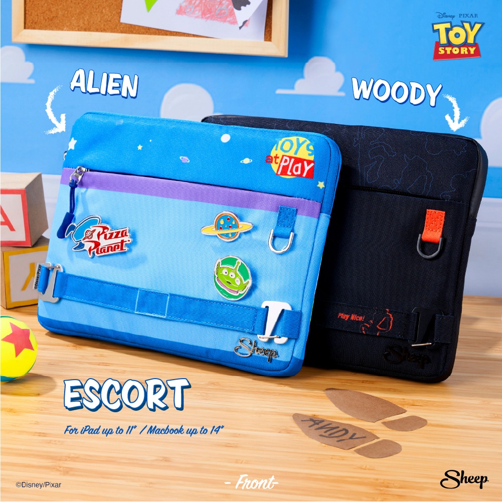 [Toy Story Limited Collection] Escort กระเป๋าสำหรับไอแพด กระเป๋าสำหรับMacbook กันกระแทกทุกมุม ลิขสิทธิ์แท้ Disney (พร้อม