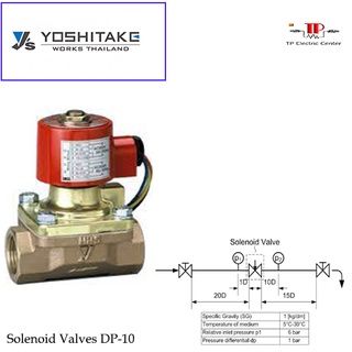 Solenoid Valves (Motor Valves,Air Operate Valves)  DP-10 YOSHITAKE