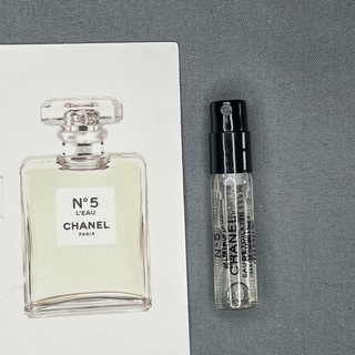 「น้ำหอมขนาดเล็ก」Chanel No 5 LEau, 2016 1.5ML