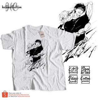 Jujutsu Kaisen - Toji Fushiguro BW Anime Shirt เสื้อยืด