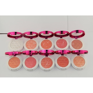 บลัชออนคุกกี้ รูปหัวใจ สีสันสดใส AAC Beautiful Cookies Blusher