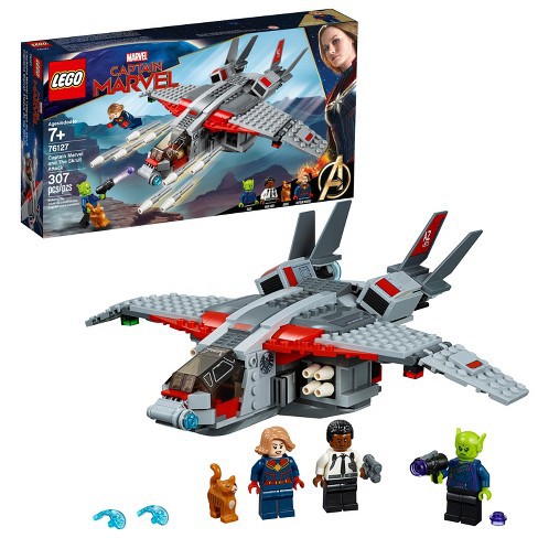 LEGO SUPER HEROES : 76127 CAPTAIN MARVEL AND THE SKRULL ATTACK สินค้าจากไลน์ เลโก้ ซุปเปอร์ฮีโร่ รหัส 76127