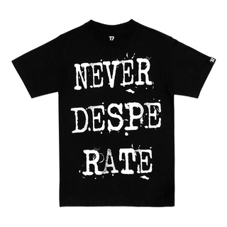 ก้อปโค้ด 15JUN2ALL ลด 15% l  NEVER DESPERATE - BLACK