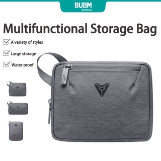 Bubm กระเป๋าจัดเก็บสายเคเบิล หูฟัง ปากกา และพาวเวอร์แบน อเนกประสงค์ แบบพกพา