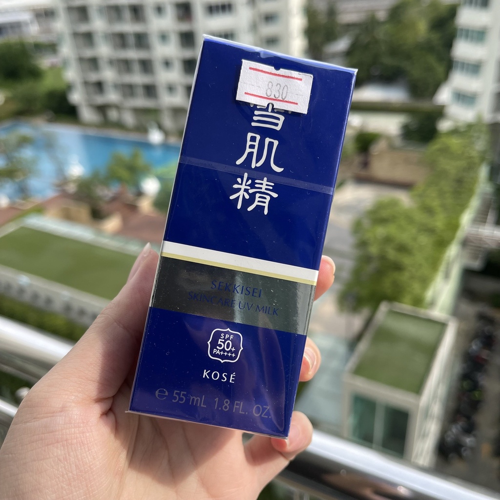 Kose ครีมกันแดด Sekkisei White UV Milk 55ml