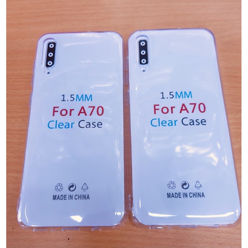 เคส Samsung A70 ยืดหยุ่นใส
