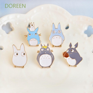 Doreen New Chinchilla เข็มกลัดลายการ์ตูน Totoro สําหรับผู้หญิง