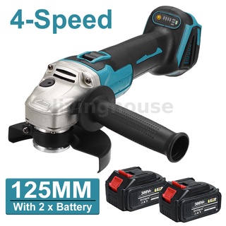 เครื่องเจียรไฟฟ้าไร้สาย 125 มม. สําหรับแบตเตอรี่ Makita 18V