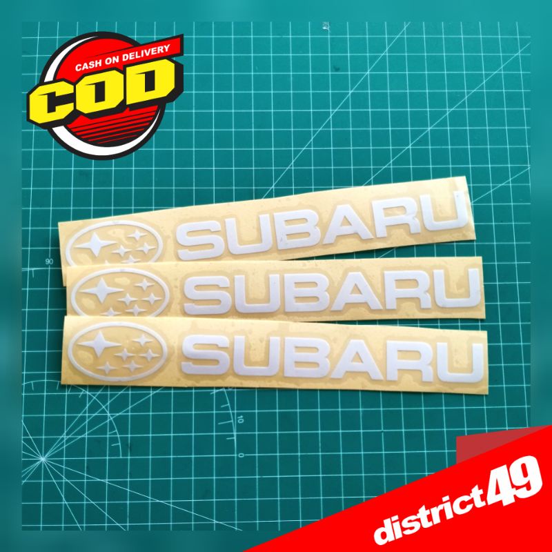 SUBARU สติ๊กเกอร์ตัด - สติ๊กเกอร์ตัด ซูบารุ - สติ๊กเกอร์ ซูบารุ - สติ๊กเกอร์ติดรถ