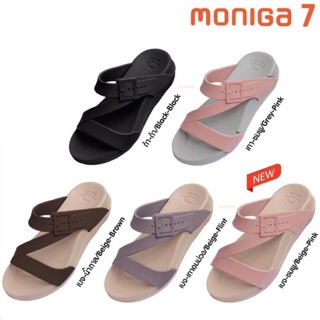 รองเท้าแตะ monobo moniga 7 แบบหนีบ พื้นนุ่ม ใส่สบาย กันน้ำ ของแท้ รองเท้า เนื้อไฟล่อน ใส่หน้าฝน ไม่ต้องกลัวเปียก