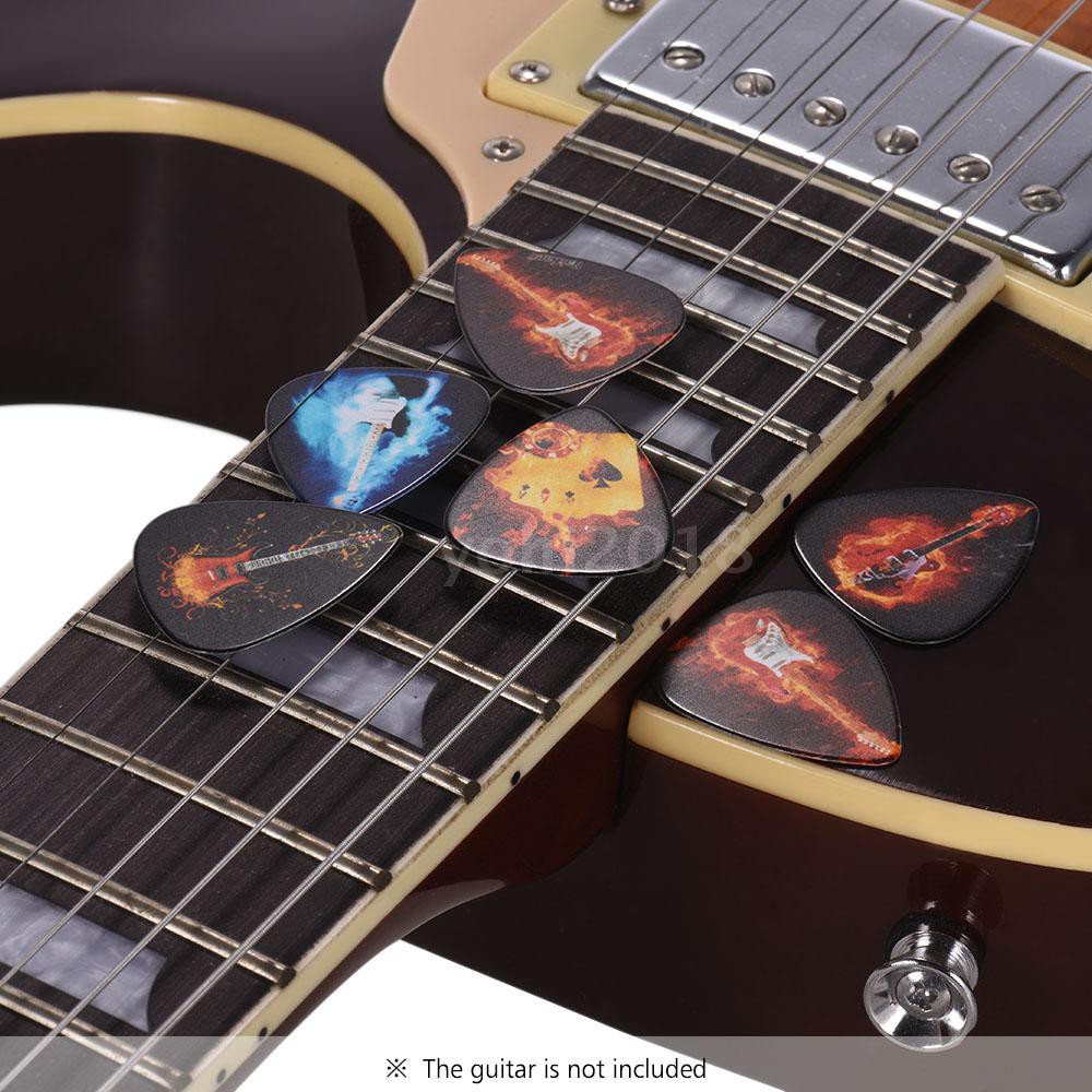 Accessories Light Sugar Skull Bass Light Guitar Picks 12 Packs