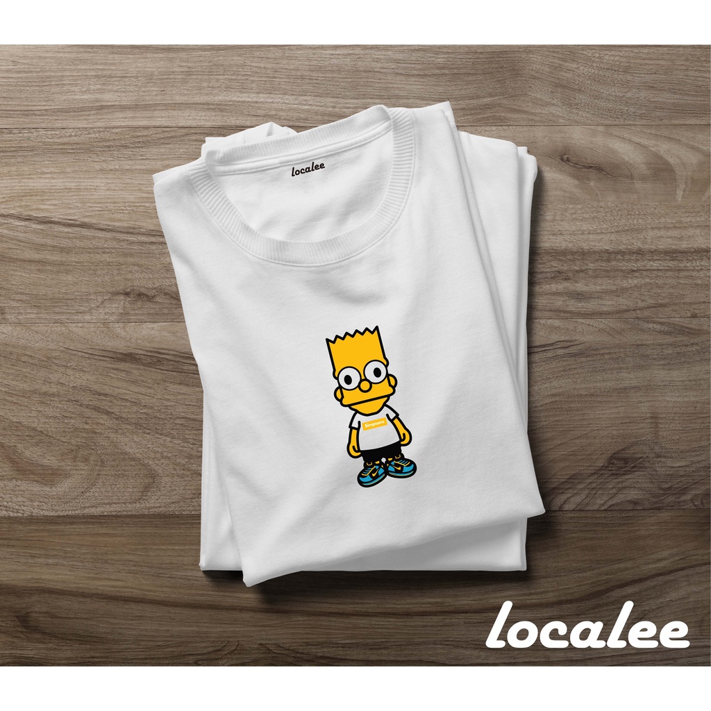 เสื้อยืด THE SIMPSON สีขาว - เสื้อยืด SIMPSON FUNNY - เสื้อยืด SIMPSON TSHIRT - เสื้อยืด UNISEX SCRE