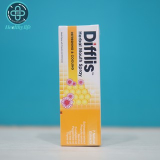 Difflis Herbal Mouth Spray 15 mL.