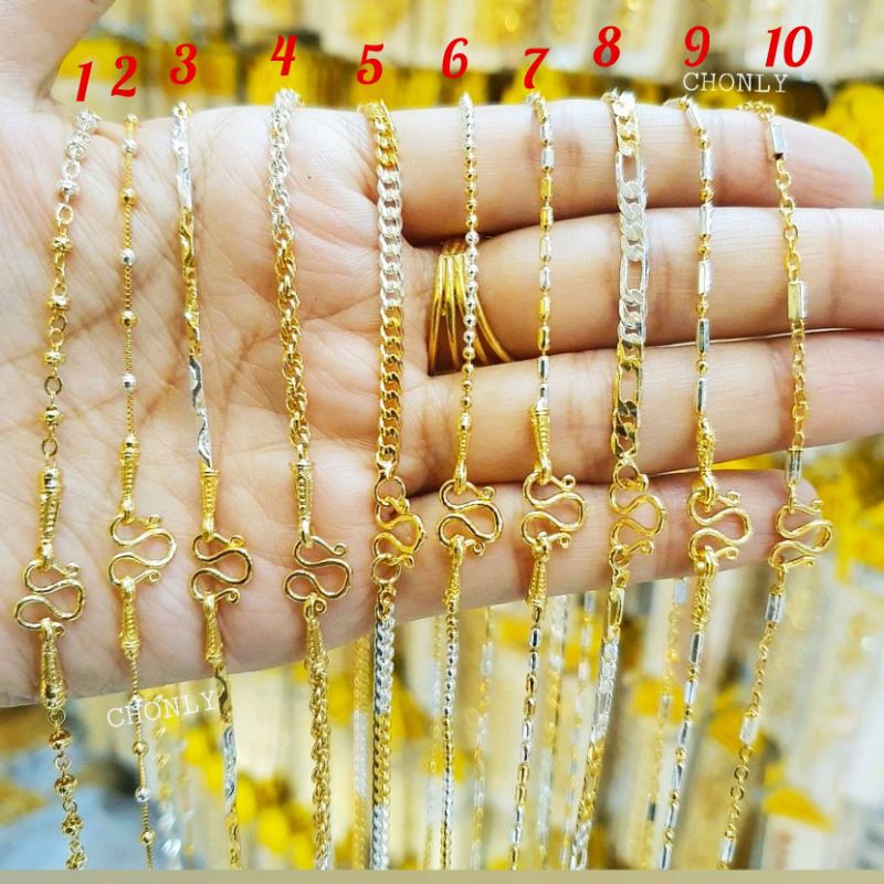 สร้อยคอ 2กษัตริย์ งานพรีเมี่ยมสวยเกินราคา เส้นเล็กสวยน่ารักหนัก1สลึง งานไม่ลอกไม่ดำ ใส่ติดตัวได้ตลอดใส่อาบน้ำได้