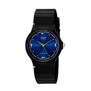 [ประกันร้าน] CASIO นาฬิกาข้อมือ Standard Blue Dial Black รุ่น MQ-76-2ALDF-S