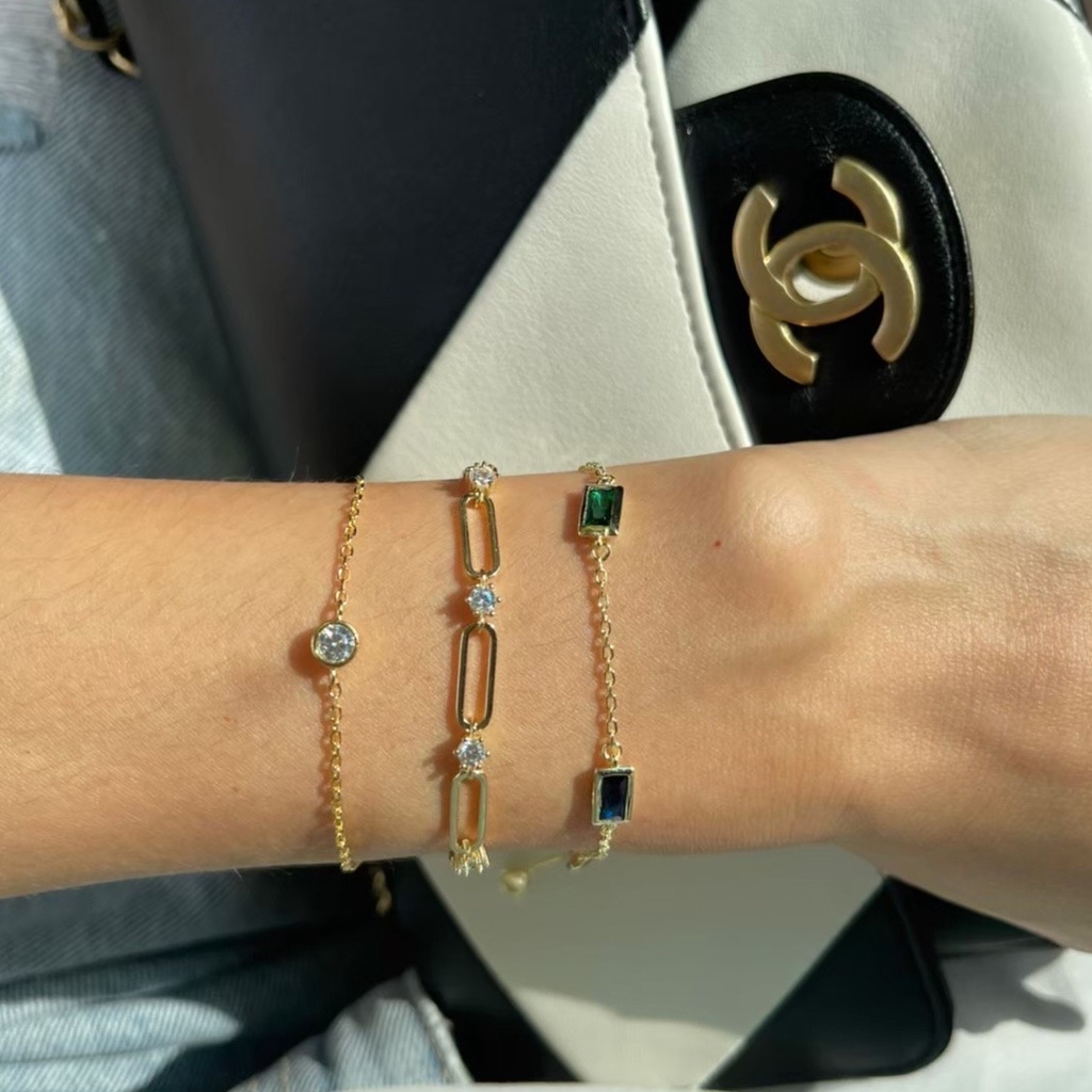 Swan سوار فضة حقيقية بالزركون — صورة 5