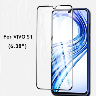 Vivo S1 9H 2.5D เต็มรูปแบบ กระจกนิรภัย ป้องกันหน้าจอ ฟิล์ม เคสโทรศัพท์