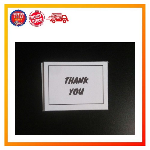 TQ Card SIMPLE และซื้อ 50 ชิ้นฟรี 4 ซื้อ 100 ชิ้นฟรี 8 ชิ้นสี่เหลี่ยมผืนผ้าขอบคุณการ์ดสําหรับธุรกิจข