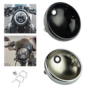 ไฟหน้ารถจักรยานยนต์ LED 7 นิ้ว 7 นิ้ว สําหรับ Harley Chopper Cafe Racer Bobbe