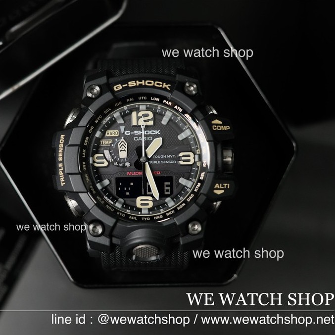 CASIO  ของเเท้ CMG G-SHOCK รุ่น GWG-1000-1ADR สีดำ รับประกันศูนย์ CMG