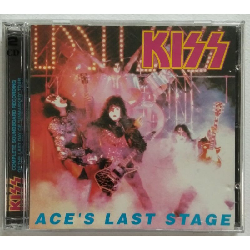 ซีดีเพลง 2CD KISS Ace's Last Stage (Live/Concert) *RARE* CD Music
