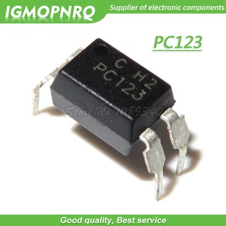 ชิ้นส่วนอิเล็กทรอนิกส์ PC123 PC814 EL814 DIP4 10 ชิ้นต่อล็อต