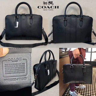 COACH  Leather Buisiness Bag ( COACH F72309 )