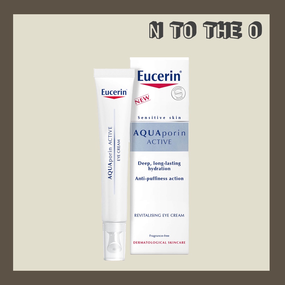 [พร้อมส่ง] Eucerin Aquaporin Eye Cream 15 ml. Shopee Thailand