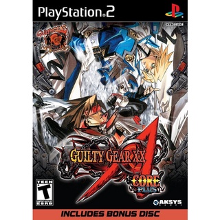 Guilty Gear XX Accent Core Plus (USA) PS2 แผ่นเกมps2 แผ่นไรท์ เกมเพทู