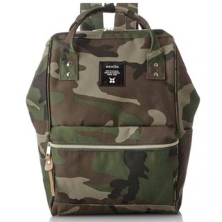 Anello นำเข้าจากญี่ปุ่น Japan Imported Canvas Unisex Backpack Camouflage B