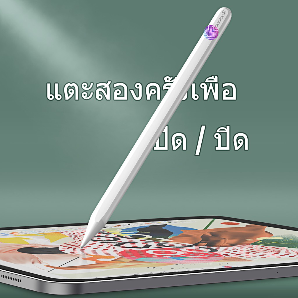 GOOJODOQ 12th ปากกาสไตลัส สัมผัสหน้าจอ สําหรับ iPad Pencil 2 1 Ipad Pro 11 2020 Air 4 2018 2019 7th 8th #8