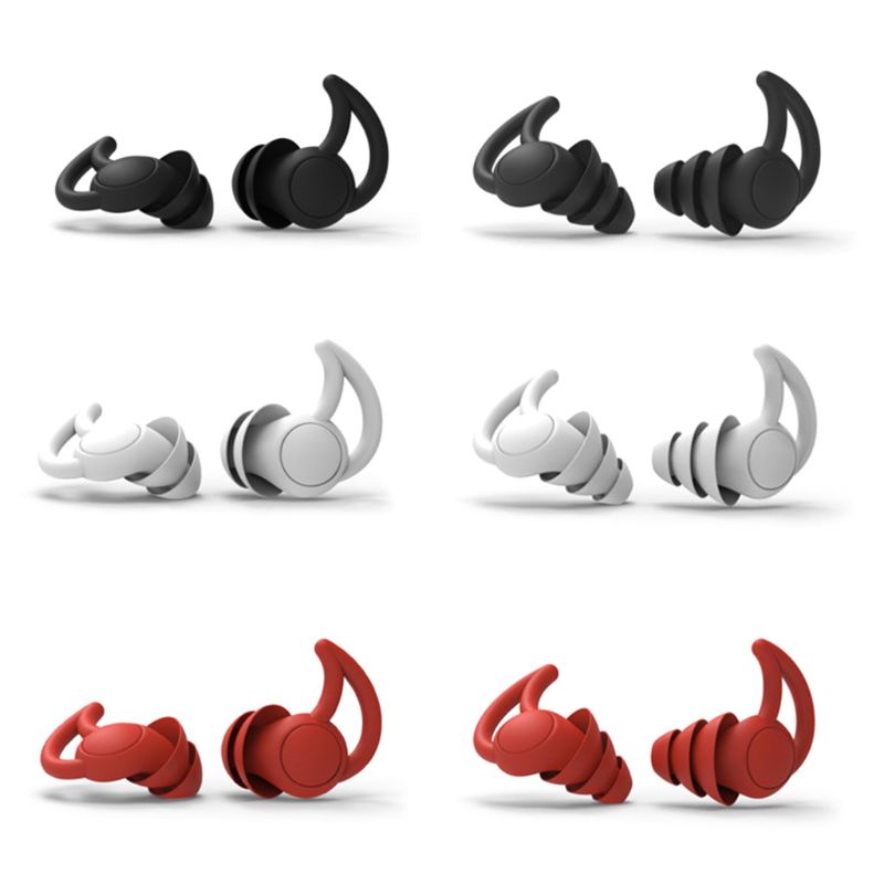 Fir Rhino Horn Design Ear Plugs กันน้ํานํากลับมาใช้ใหม่ Comfy สําหรับผู้ใหญ่วัยรุ่นอาบน้ําท่องกีฬาทา