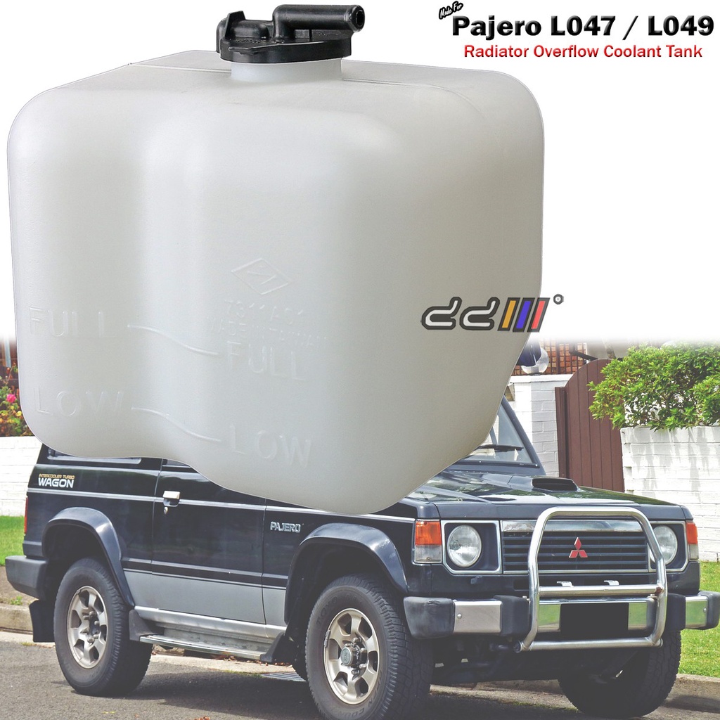 Mitsubishi Pajero L047 L049 1989-1991 ถังเก็บน้ําหม้อน้ํา