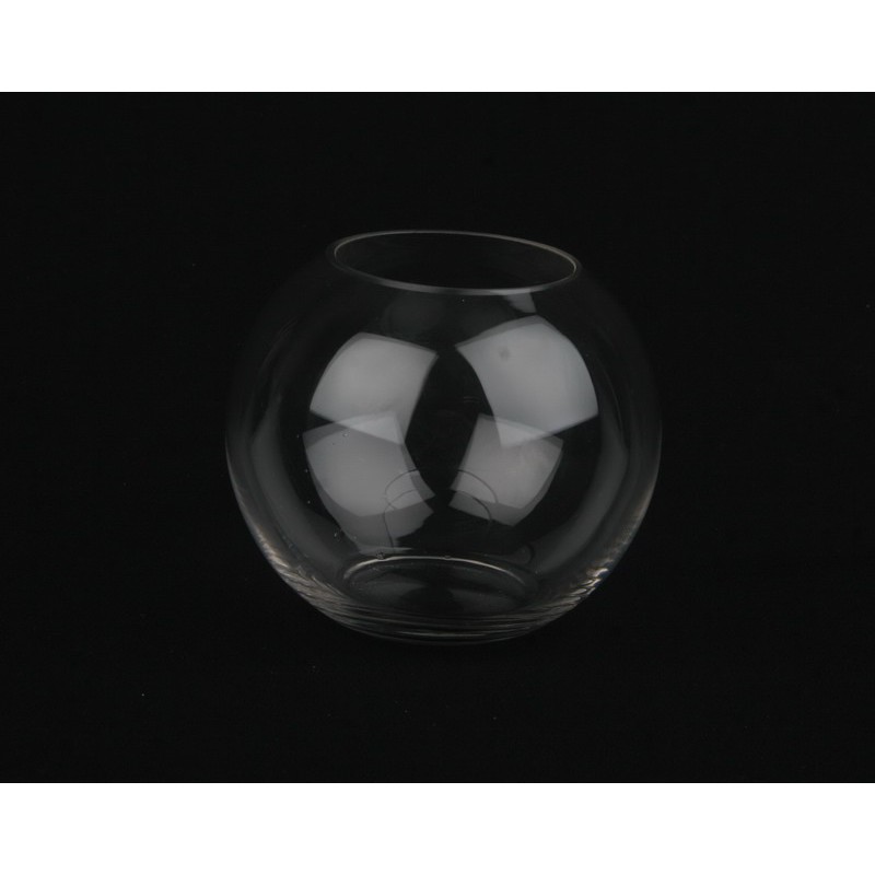 OrientalFineArt โหลแก้ว ( V-1000-5 ) แก้วทรงกลม สำหรับเป็นภาชนะใส่ของ