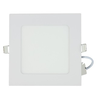 โคมไฟดาวน์ไลท์ ดาวน์ไลท์ LED BLADE-SQ 9W วอร์มไวท์ อะลูมิเนียม ขาว 6 นิ้ว เหลี่ยม รางนีออนและดาวน์ไลท์ โคมไฟและหลอดไฟ LE