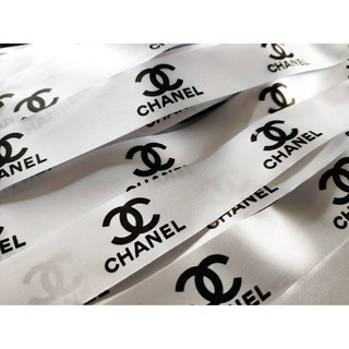 พร้อมส่ง!! ริบบิ้น โบว์ผูกผมchanel ลายใหม่