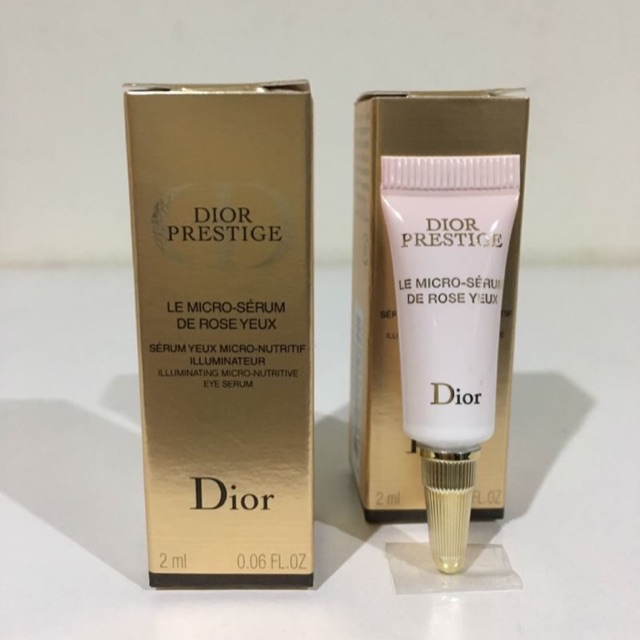 Dior Prestige Le MicroSerum De Rose Yeux 2 ml Shopee Thailand
