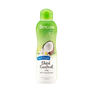 Tropiclean Lime &amp; Coconut Shampoo แชมพูสูตรลดขนร่วง 355ml