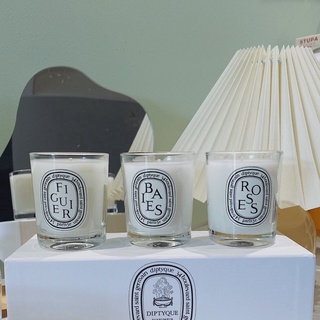 ขายน้ำหอมแบรนด์แท้ 100% Diptyque Scented Candle190g - Baies &amp; Tuberose &amp; Figuier &amp; Mimosa &amp; Santal