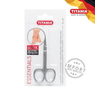 TITANIA Solingen cuticle scissors ไททันย่า กรรไกรตัดจมูกเล็บ โซลินเก็น